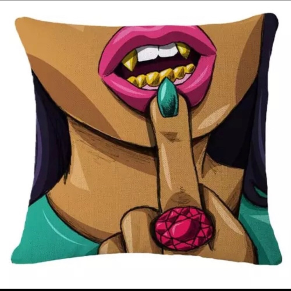 Animated decorative pillow